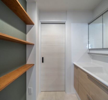 造作カウンター・棚83